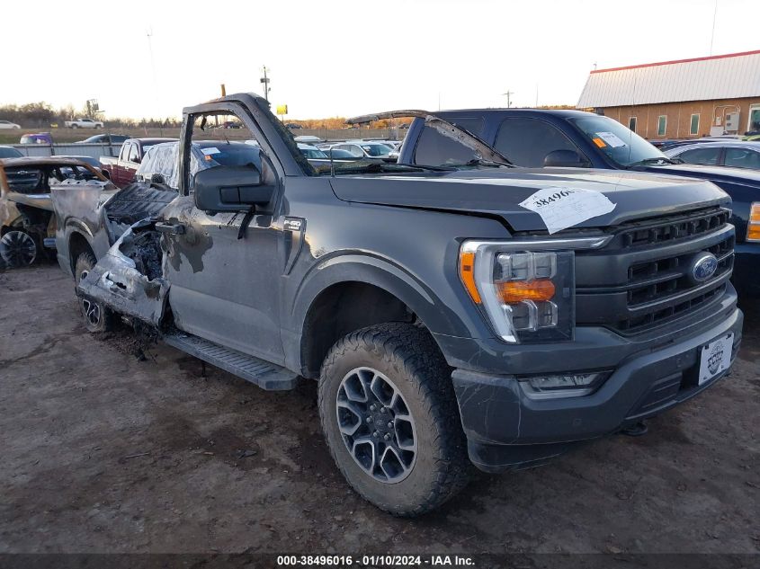 2021 FORD F-150 LARIAT - 1FTFW1E87MFB86541