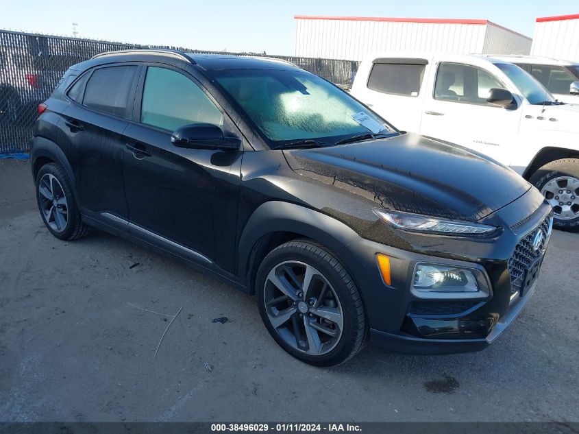 2020 HYUNDAI KONA LIMITED - KM8K33A54LU505169