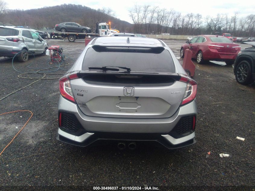 VIN SHHFK7G41JU239015 2018 HONDA CIVIC SPORT