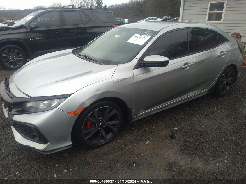 VIN SHHFK7G41JU239015 2018 HONDA CIVIC SPORT