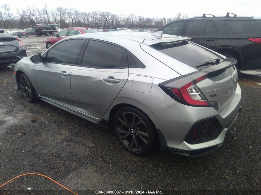 VIN SHHFK7G41JU239015 2018 HONDA CIVIC SPORT