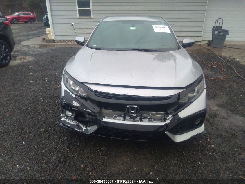 VIN SHHFK7G41JU239015 2018 HONDA CIVIC SPORT