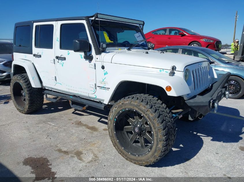 2015 JEEP WRANGLER UNLIMITED SAHARA - 1C4BJWEG2FL610522