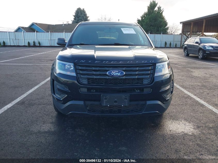 2019 FORD POLICE INTERCEPTOR UTILITY - 1FM5K8AT0KGB45763