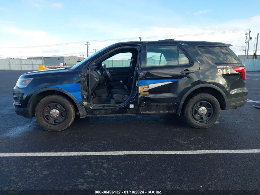 2019 FORD POLICE INTERCEPTOR UTILITY - 1FM5K8AT0KGB45763