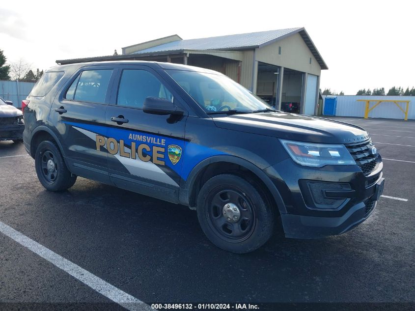 2019 FORD POLICE INTERCEPTOR UTILITY - 1FM5K8AT0KGB45763