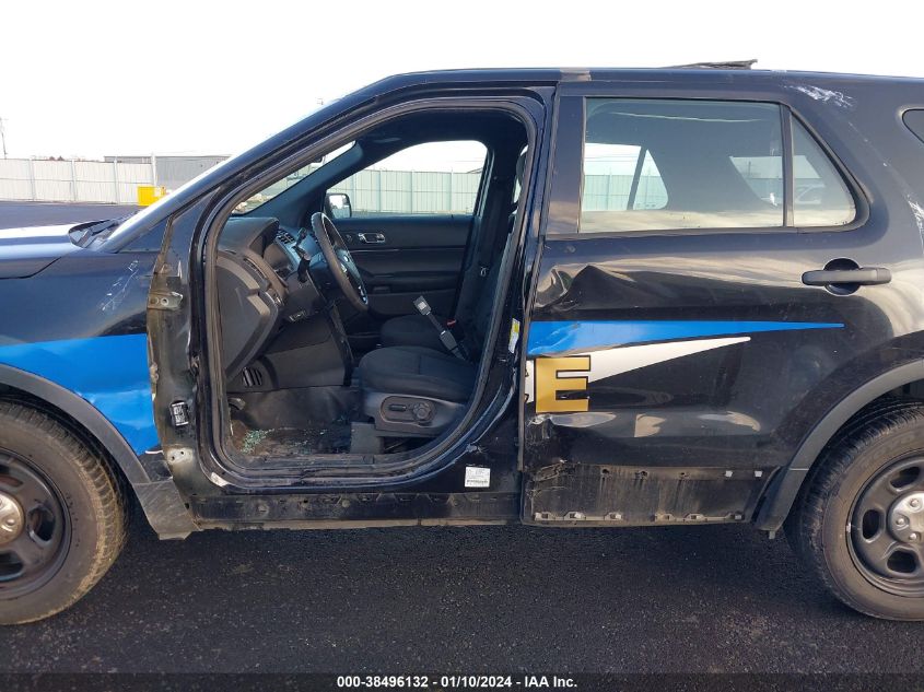 2019 FORD POLICE INTERCEPTOR UTILITY - 1FM5K8AT0KGB45763