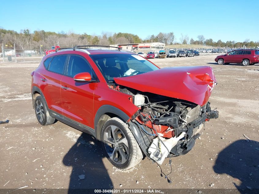 2016 HYUNDAI TUCSON LIMITED - KM8J33A22GU180481