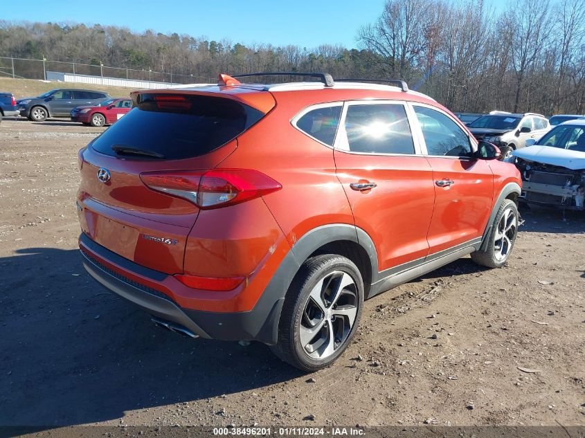 2016 HYUNDAI TUCSON LIMITED - KM8J33A22GU180481