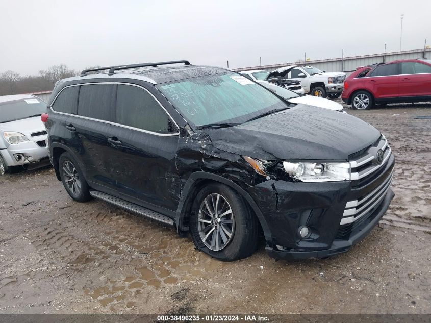 2019 TOYOTA HIGHLANDER XLE - 5TDJZRFH7KS613230