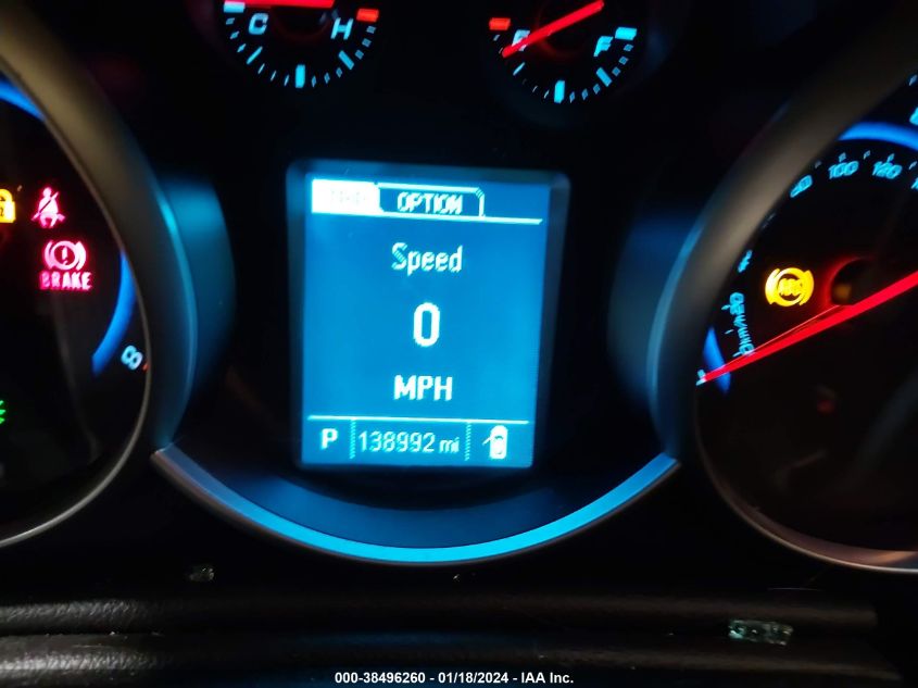 2014 CHEVROLET CRUZE 1LT AUTO - 1G1PC5SB4E7113359