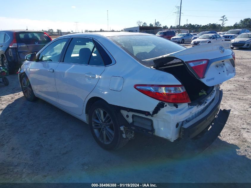2015 TOYOTA CAMRY SE - 4T1BF1FK8FU103878