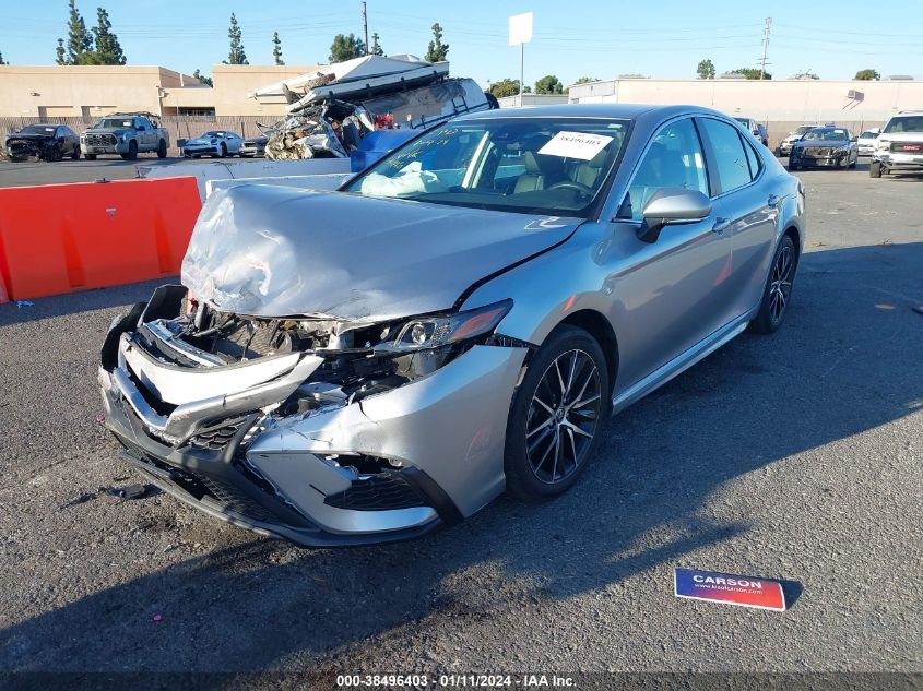 2022 TOYOTA CAMRY SE - 4T1G11AK6NU667779
