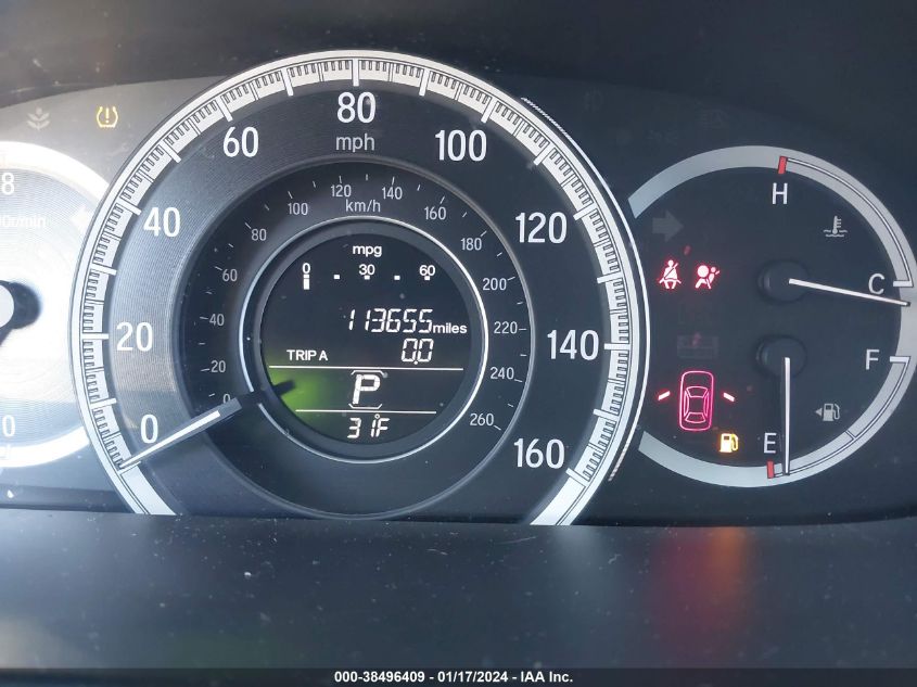 2016 HONDA ACCORD EXL - 1HGCR2F84GA241514
