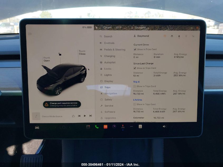 2023 TESLA MODEL Y - 7SAYGDEE9PA086995