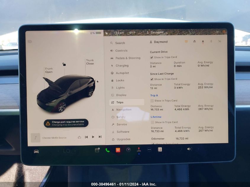 2023 TESLA MODEL Y - 7SAYGDEE9PA086995