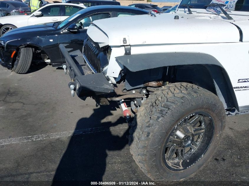 2016 JEEP WRANGLER UNLIMITED SPORT - 1C4BJWDG2GL162026