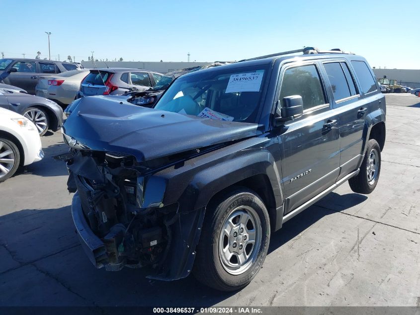 2015 JEEP PATRIOT SPORT - 1C4NJRBB0FD393277