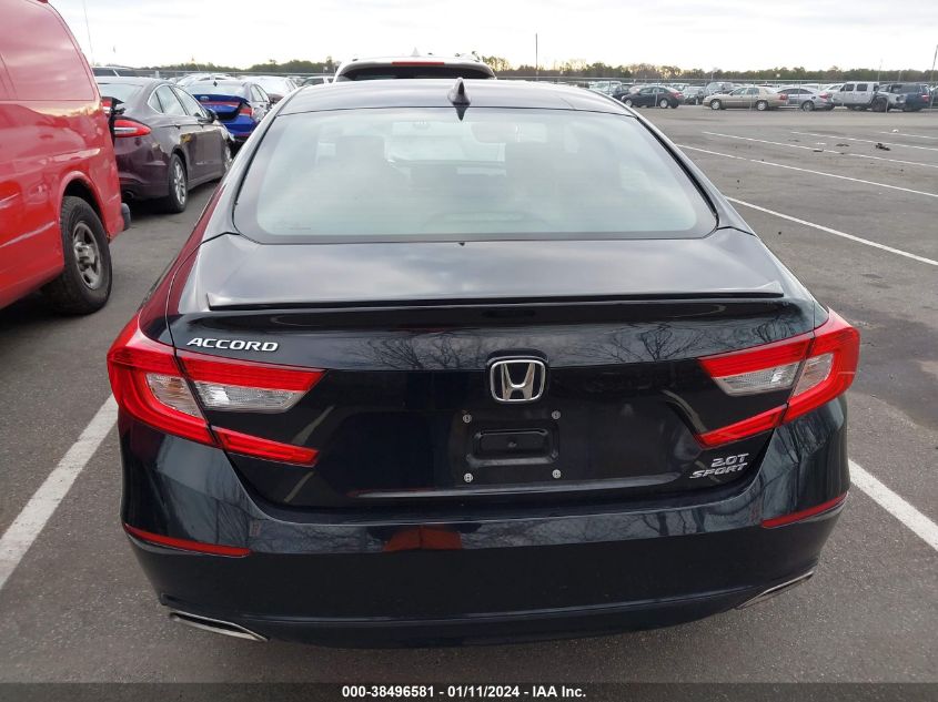 2019 HONDA ACCORD SPORT - 1HGCV2F38KA035640