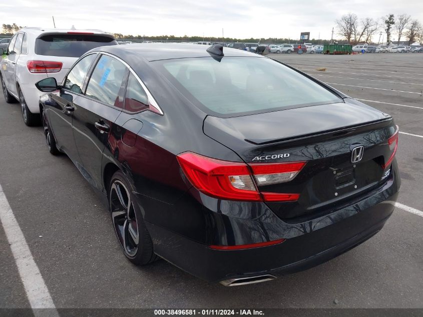 2019 HONDA ACCORD SPORT - 1HGCV2F38KA035640