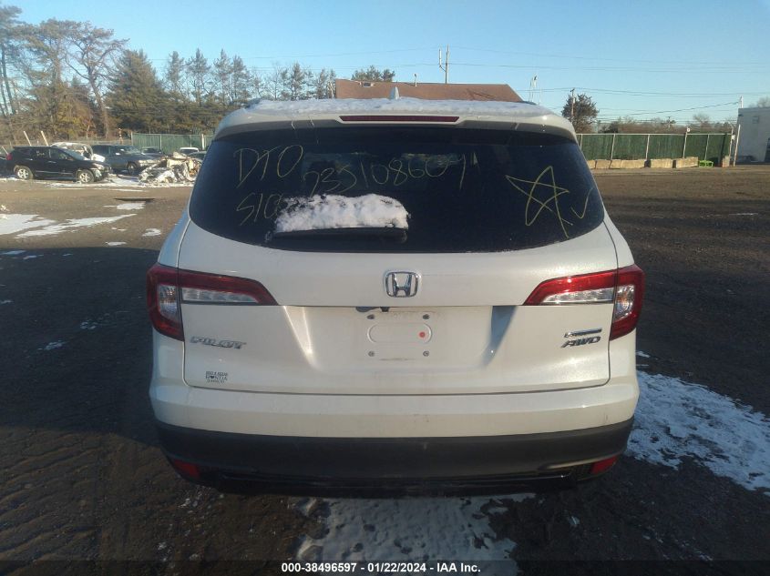 2022 HONDA PILOT AWD SPECIAL EDITION - 5FNYF6H29NB008567
