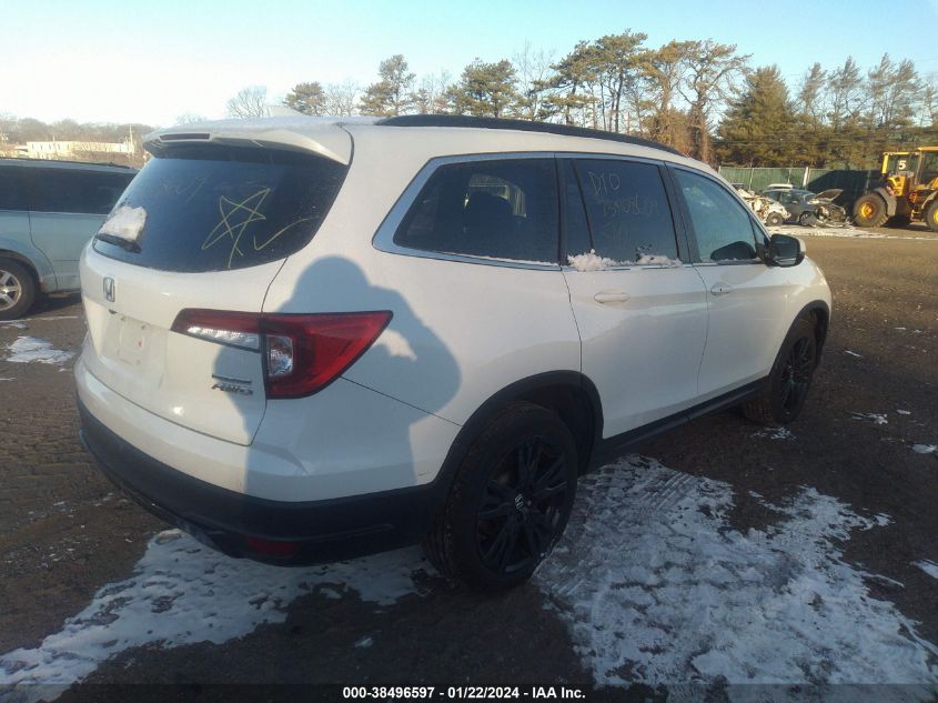 2022 HONDA PILOT AWD SPECIAL EDITION - 5FNYF6H29NB008567