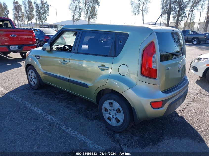 2013 KIA SOUL - KNDJT2A50D7588657