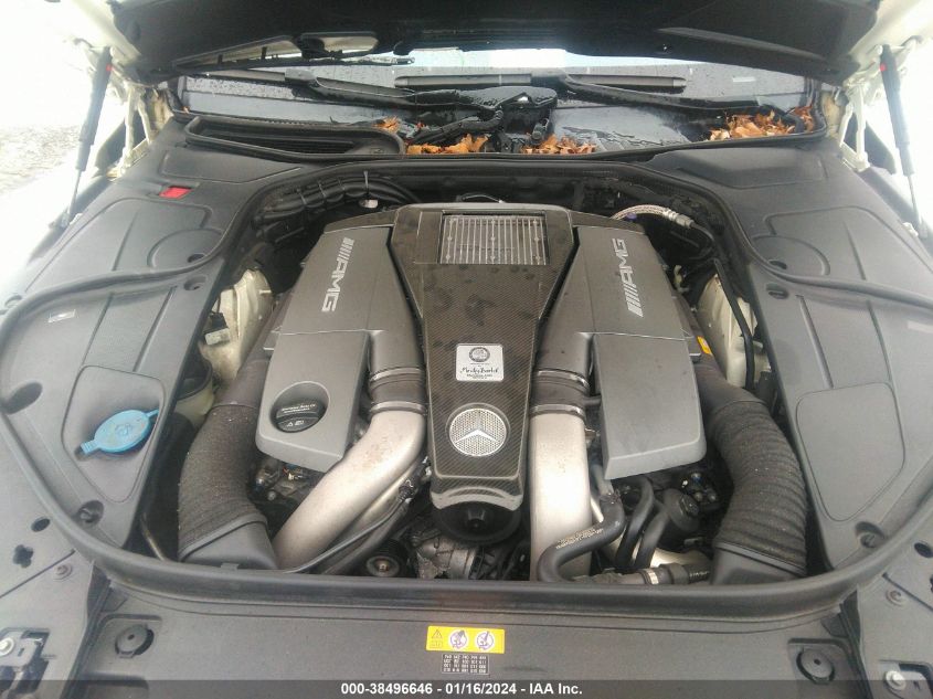 2017 MERCEDES-BENZ AMG S 63 4MATIC WDDUG7JB2HA330577