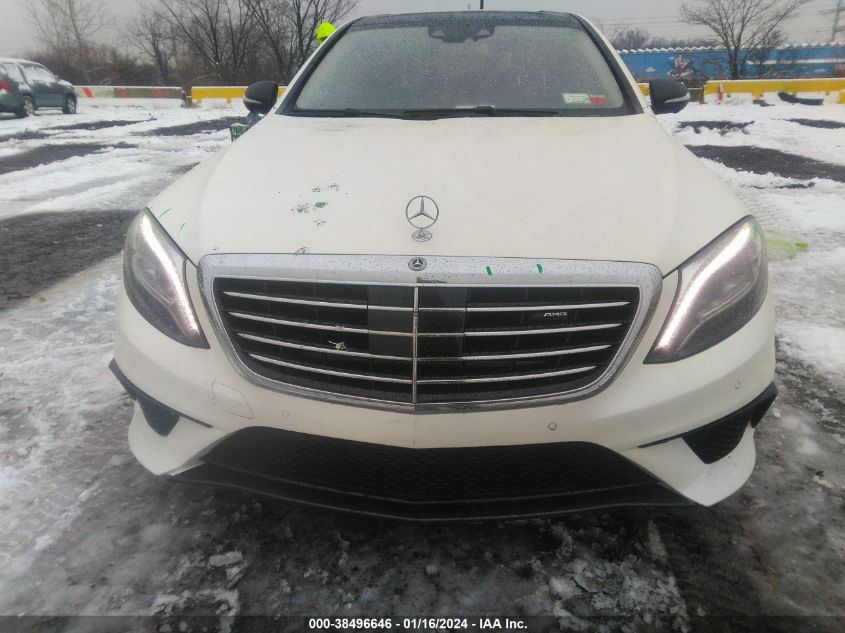 2017 MERCEDES-BENZ AMG S 63 4MATIC WDDUG7JB2HA330577