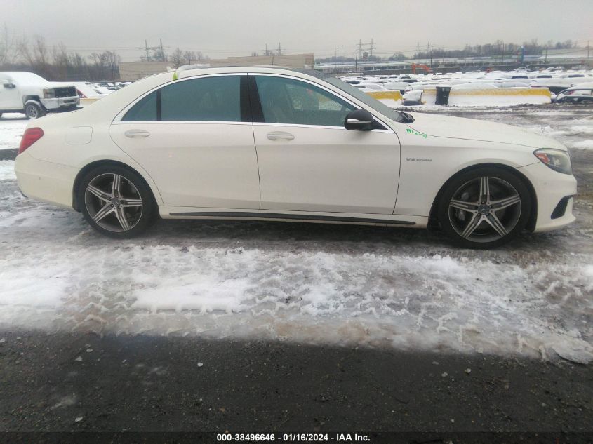 2017 MERCEDES-BENZ AMG S 63 4MATIC WDDUG7JB2HA330577