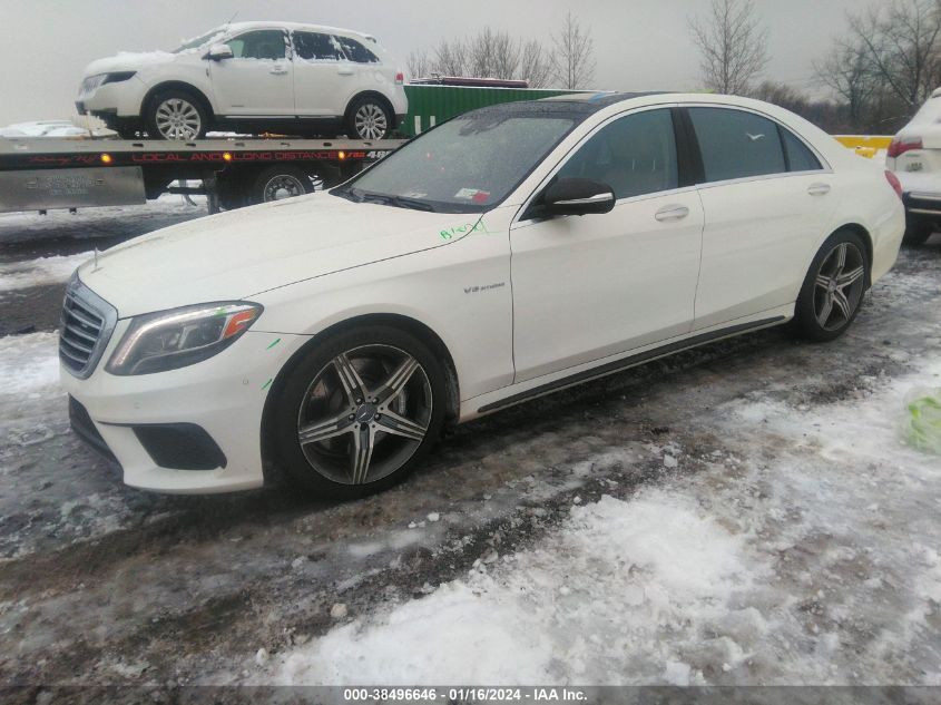 2017 MERCEDES-BENZ AMG S 63 4MATIC WDDUG7JB2HA330577