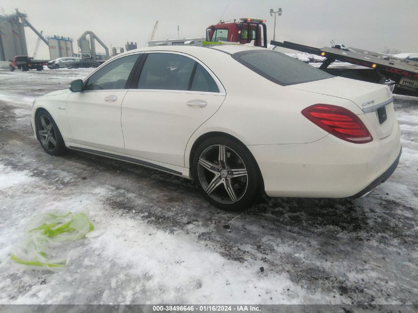 2017 MERCEDES-BENZ AMG S 63 4MATIC WDDUG7JB2HA330577