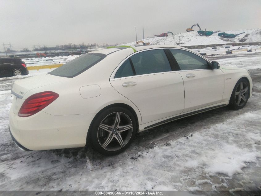 2017 MERCEDES-BENZ AMG S 63 4MATIC WDDUG7JB2HA330577