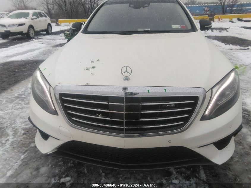 2017 MERCEDES-BENZ AMG S 63 4MATIC WDDUG7JB2HA330577