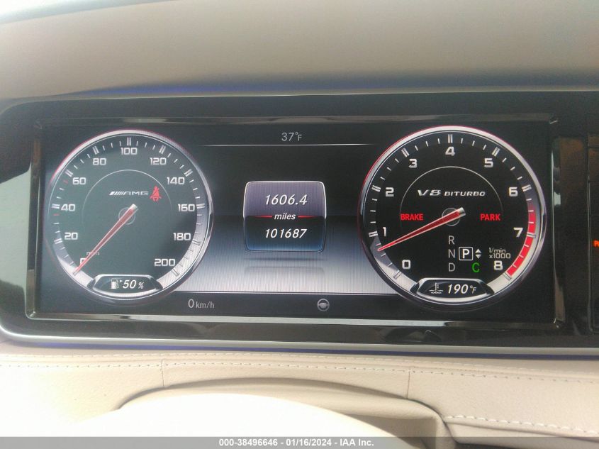 2017 MERCEDES-BENZ AMG S 63 4MATIC WDDUG7JB2HA330577