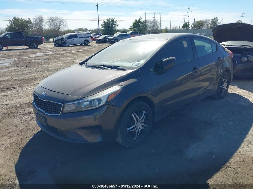 2017 KIA FORTE LX - 3KPFK4A70HE027497