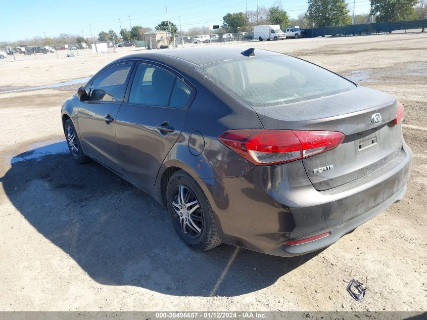 2017 KIA FORTE LX - 3KPFK4A70HE027497
