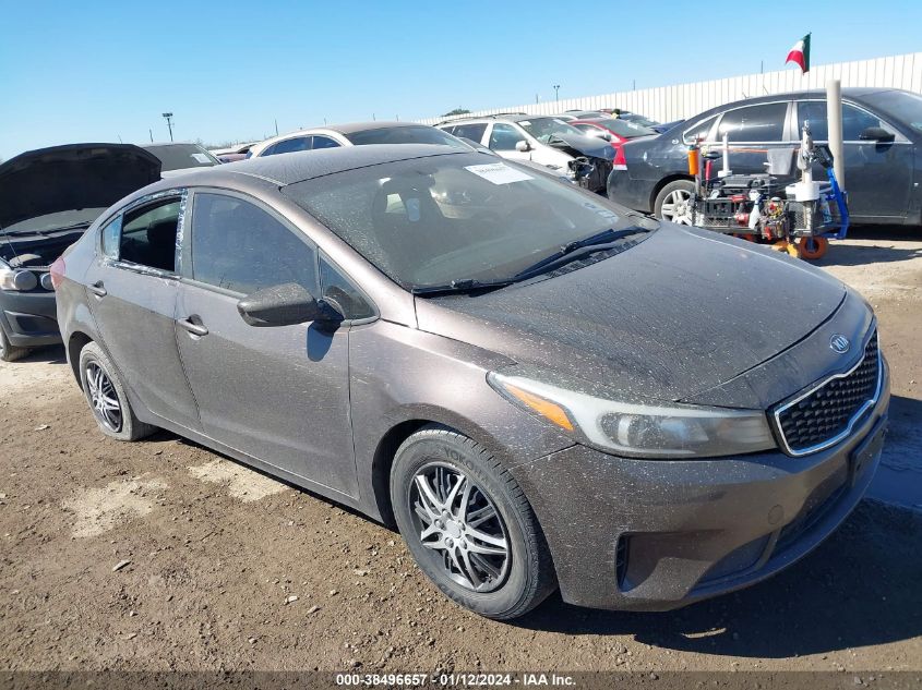2017 KIA FORTE LX - 3KPFK4A70HE027497