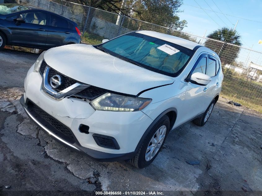 2015 NISSAN ROGUE S - KNMAT2MT7FP579726