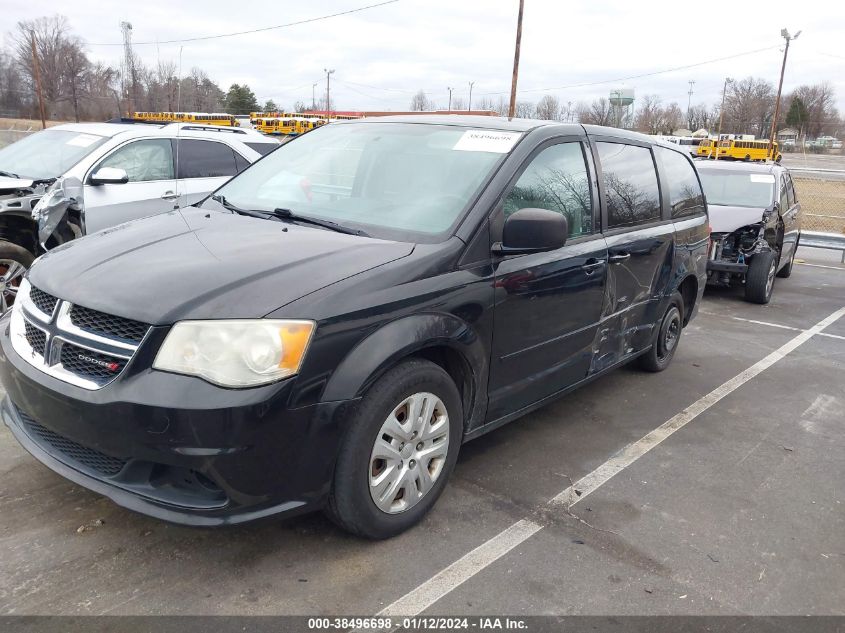 2014 DODGE GRAND CARAVAN AVP/SE - 2C4RDGBG7ER245924