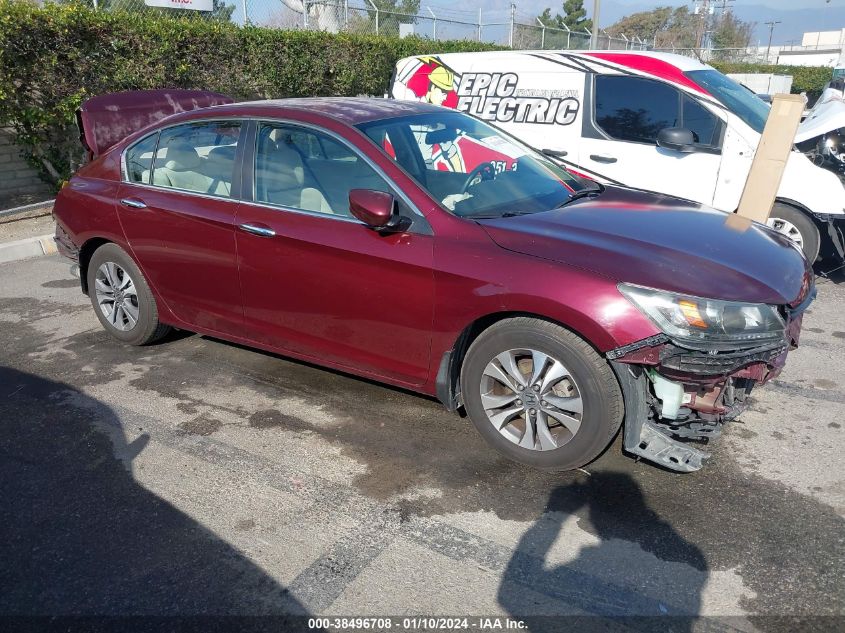 2013 HONDA ACCORD LX - 1HGCR2F36DA057420