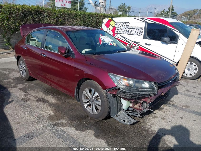 2013 HONDA ACCORD LX - 1HGCR2F36DA057420