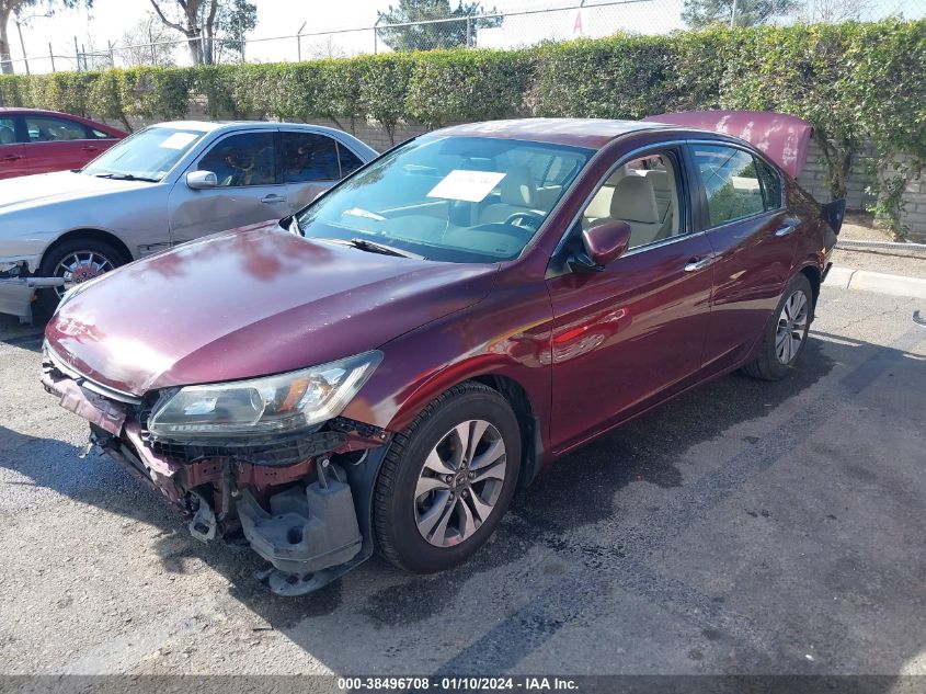 2013 HONDA ACCORD LX - 1HGCR2F36DA057420