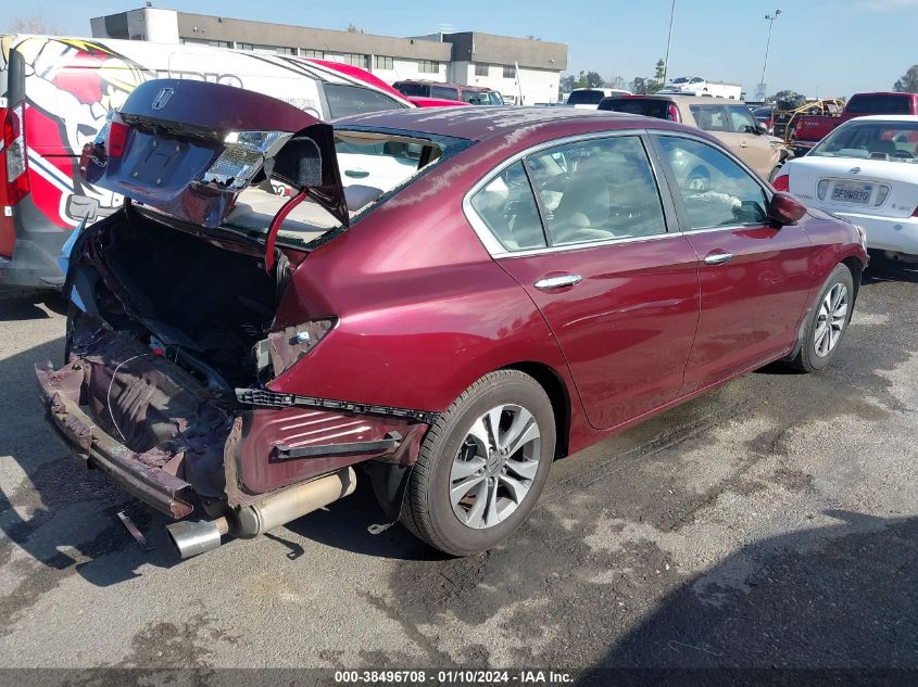 2013 HONDA ACCORD LX - 1HGCR2F36DA057420