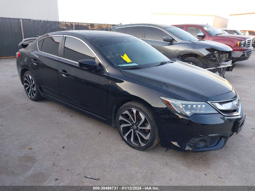 2016 ACURA ILX PREMIUM/TECHNOLOGY - 19UDE2F89GA021172