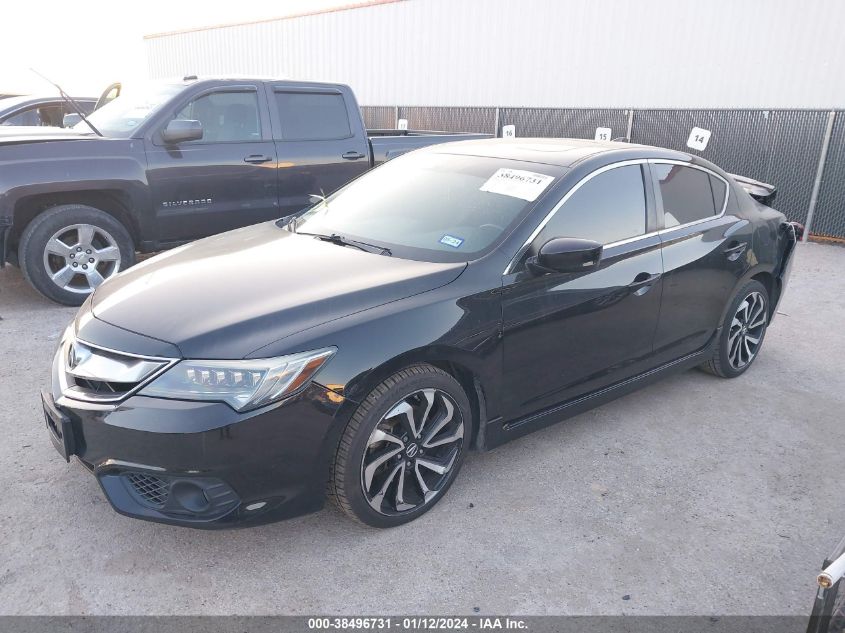2016 ACURA ILX PREMIUM/TECHNOLOGY - 19UDE2F89GA021172