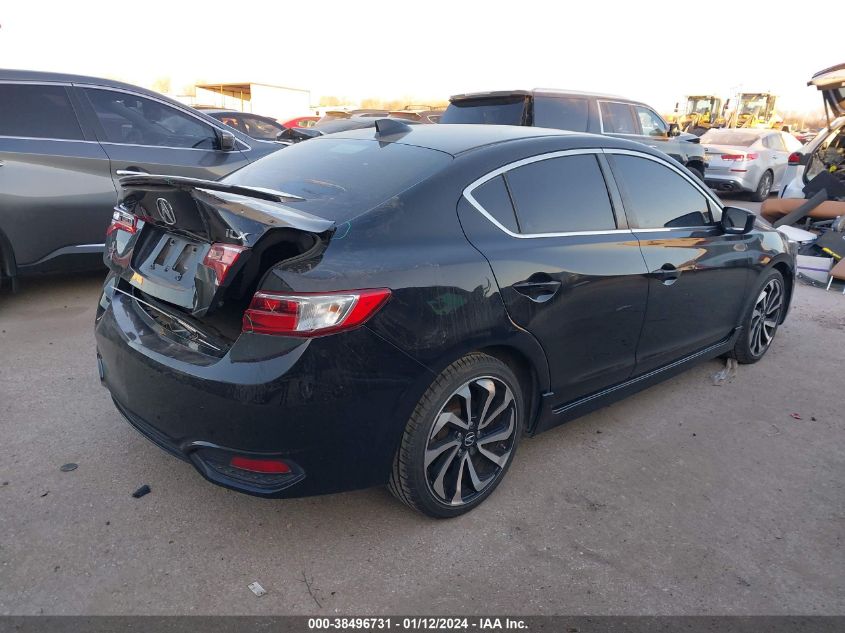 2016 ACURA ILX PREMIUM/TECHNOLOGY - 19UDE2F89GA021172