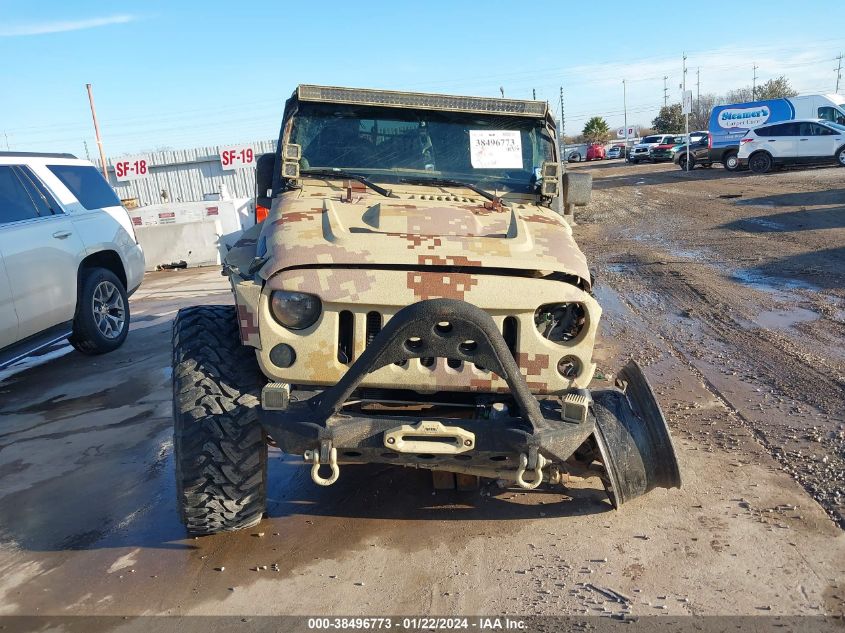 2014 JEEP WRANGLER UNLIMITED SPORT - 1C4BJWDGXEL247502