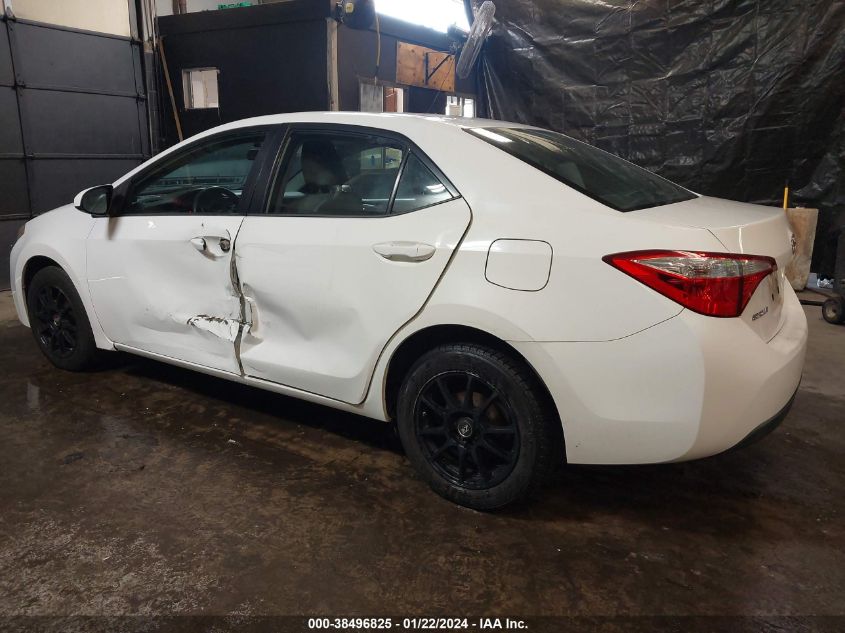 2016 TOYOTA COROLLA LE - 2T1BURHE2GC561351