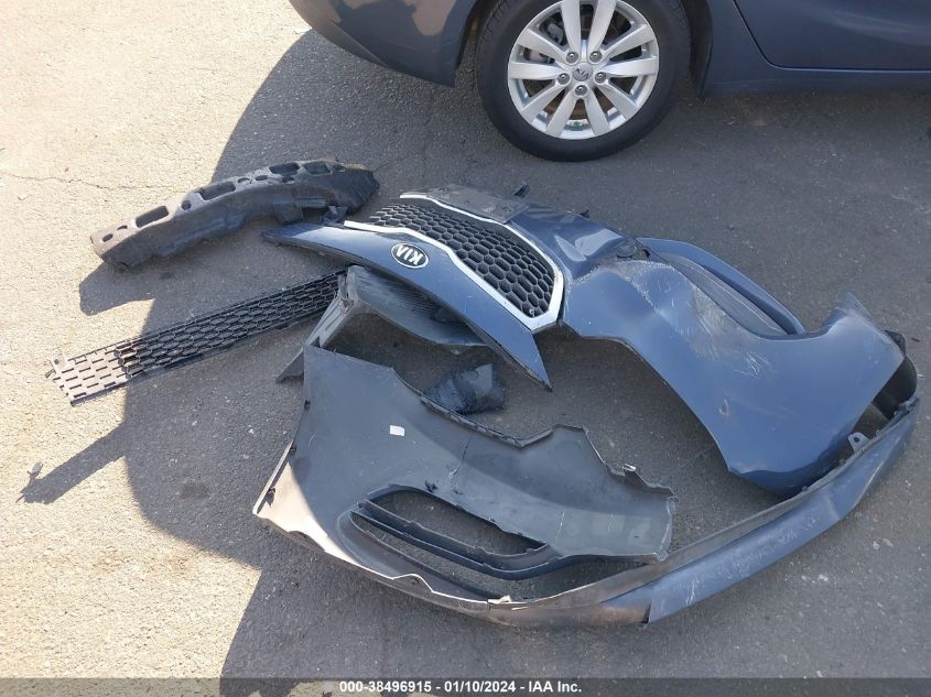 2016 KIA FORTE LX - KNAFX4A62G5437590